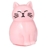 Puckator Cat's Life Lip Balm in Cat Shaped Holder - Lip Care Stick Balms Chapstick Holiday Essentials For Women Family - Lipbalm Moisturiser Exfoliator Cream - Pretty Cute Lip Blam Bam