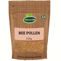 Bee Pollen Granules 250g by Hatton Hill | 100% Pure, Natural & Nutrient-Rich, Perfect for Smoothies, Baking & Snacks
