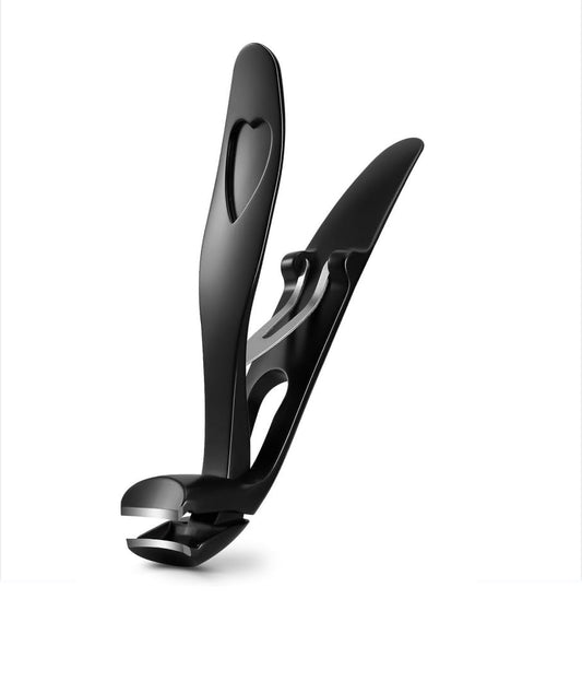 INBOLM Angled Head Nail Clippers for Seniors,Toe Nail Clippers for Thick Nails,Ergonomic Mess Free Long Handled Nail Clippers for Disabled Premium Steel Nail Cutter Trimmer with Catcher for Men and Women