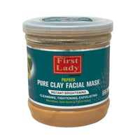 FIRST LADY First Lady Papaya Clay Facial Mask 440g - Instant Brightening, Cleansing, Tightening, Exfoliating, Blemishes, Dark Spots & Pigmentation