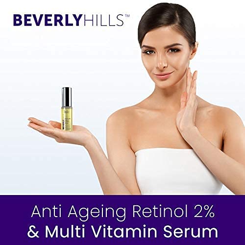 Anti Ageing Retinol Serum (2%) with Vitamin E, Vitamin B3 and Vitamin K for Younger Skin