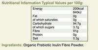 Golden Greens Organic Prebiotic Inulin Fibre 250g