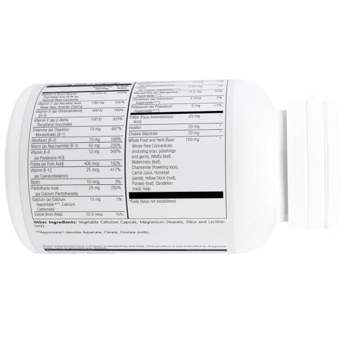 Solaray - Once Daily High Energy W/O Iron, 90 capsules