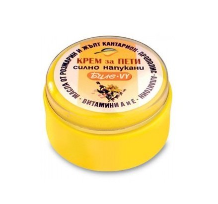 Bille by Bodi-D Cream For Relief of Painful, Excessively Split Heels - With Rosemary, St John’s Wort, Bee-Propolis & Allantoin – 40ml