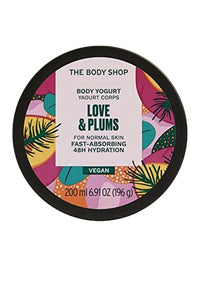 The Body Shop Love Plums Body Yogurt 200ml sweet floral scent 48 hours moisture