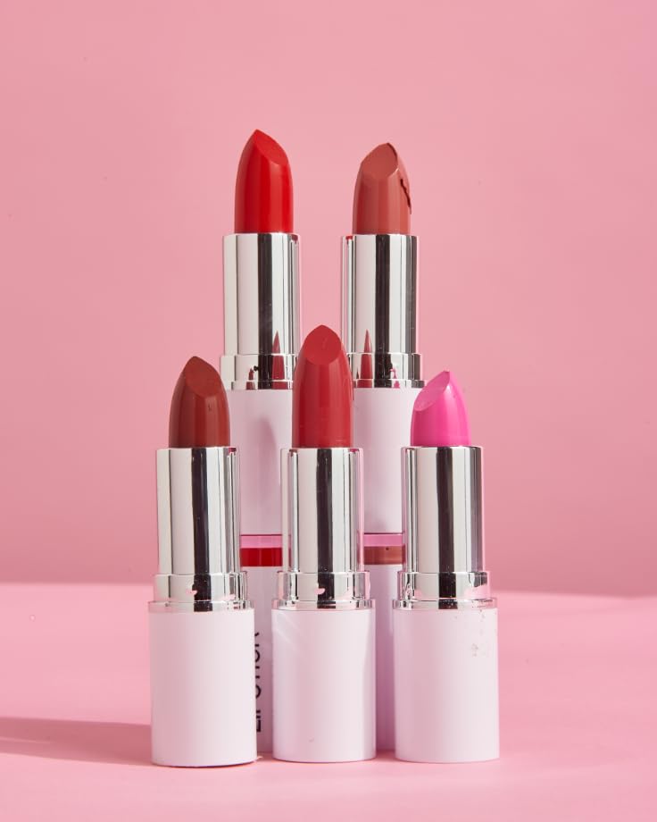 Collection Cosmetics Lasting Bold Colour, Hydrating Lipstick, Infused with Nutrients, 3.5g, Hazelnut Dream