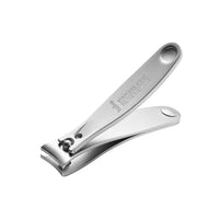 Rui Smiths Pro Precision Nail Clippers | TopInox Stainless Steel Manicure Pedicure Trimmer, Curved Cutting Edges, Travel Size, 6cm Length | Made in Solingen, Germany