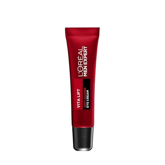 L’Oréal Paris men expert L'Oreal Paris Men Expert Anti-Ageing Eye Cream, Vita Lift Anti-Wrinkle Mens Eye Cream Targets Eye Bags, 15 ml