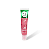 NK lip gloss gel 15ml Vitamin E, Shiny, Nourishes, Blueberry, Peach, Mango and Watermelon flavoured by Nicka K (Multi Pack Of 4).