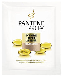 Pantene Pro-V & Care Hair Mask, Pack of 6 (6 x 25 ml), Hair Treatment, Hair Care for Dry Hair, For Damaged Dry Hair, Hair Care Shine, For Smooth and Shiny Hair