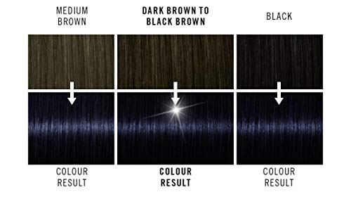 LIVE Schwarzkopf Live Men Permanent Hair Colour, Fade Resistant Hair Dye for Him, 090 Blue Black Shade