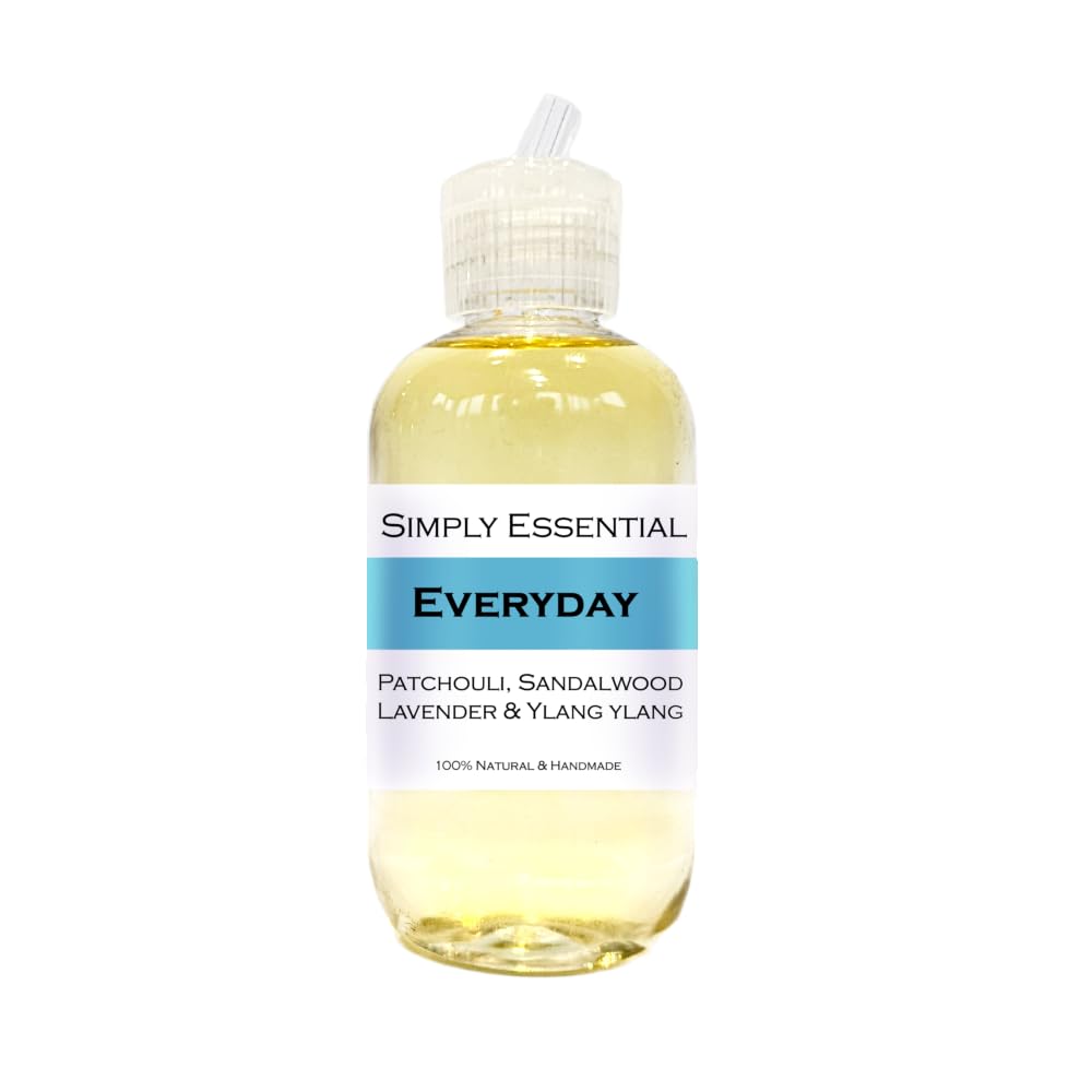 Simply Essential Everyday Beard oil 100ml with Patchouli, Sandalwood, Lavender & Ylang ylang calm and protect for daily use