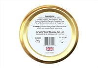 BUZZBALM Foot Cream for Cracked Heels and Dry Skin Bee Heeled Heel Balm Completely Natural Cracked Heel Repair Cream with Frankincense and Peppermint Honey (85g)