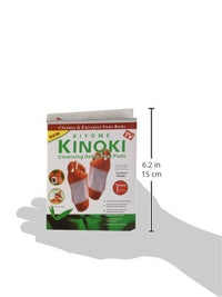Original Kinoki Detox Foot Pads - Vital Plaster for Feet - Economy Pack of 5 = 50