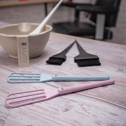 K Kumi Professional Beauty Kumi Wheat Eco-Friendly Pink Hair Colour Tinting Whisk - Smooth Mixing of Hair Tint