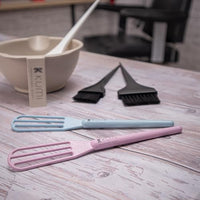 K Kumi Professional Beauty Kumi Wheat Eco-Friendly Pink Hair Colour Tinting Whisk - Smooth Mixing of Hair Tint