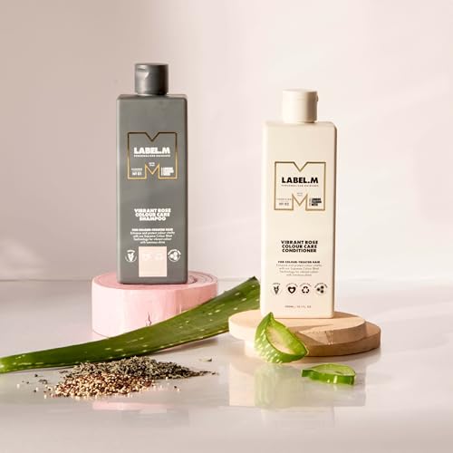 label.m LABEL.M Vibrant Rose Colour Care Shampoo 300ml – With Recyclable Pump