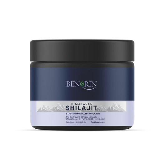 BENGRIN Premium Himalayan Shilajit Resin – Pure, Potent & Lab-Tested for Adults, Gold Grade 100% Pure, Rich in Fulvic & Humic Acid, Minerals, Immune System & Vitality Booster, Vegan