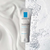 La Roche-Posay Toleriane Sensitive Cream, Face Moisturiser For Sensitive Skin, Prebiotic Hydrating Care, Thermal Spring Water, Repairs Cutaneous Barrier, Allergy UK Approved, 40ml