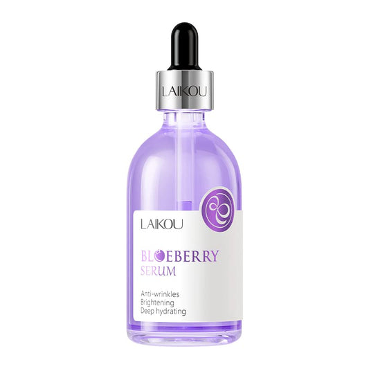 LAIKOU Blueberry Face Serum with Hyaluronic Acid & Tremella Mushroom, Anti-Aging Serum to Reduce Wrinkles for Uneven Skin Tone & Dull Skin, Hydrating Facial Skin Care for Women & Men, 100ml