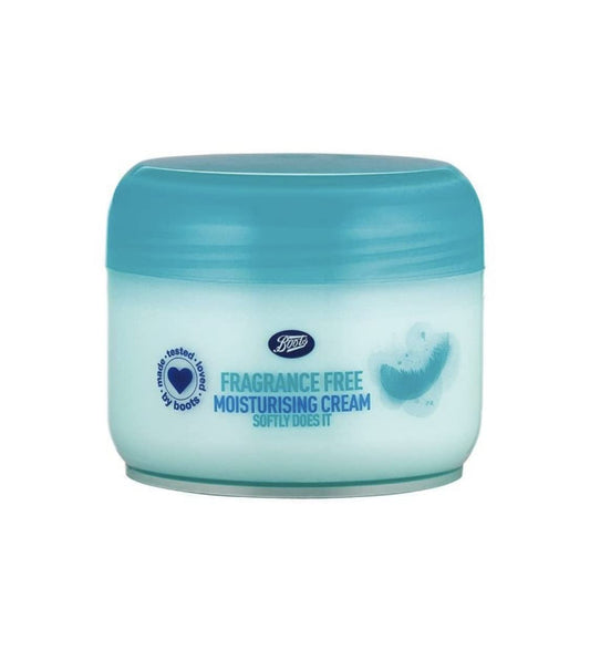 Boots Fragrance-free Moisturising Cream 100ml (3 Pack)