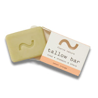 fierce nature Fierce Nature Multi-Use Tallow Bar Sweet Orange 80g | Organic Cleansing Bar for Face, Body, Hands & Hair