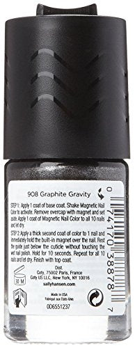 Sally Hansen Magnetic Nail Color 9.17ml Graphite Gravity #908