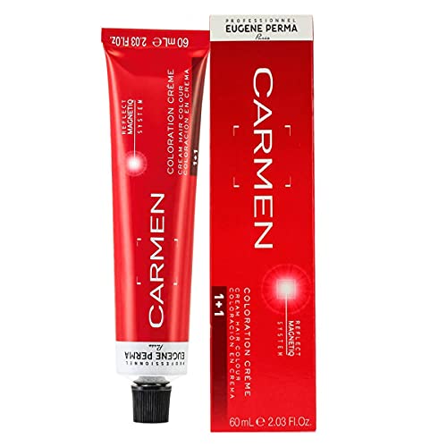 EUGENE PERMA Tube Carmen 60 ml N°4.45 Châtain Cuivré Acajou