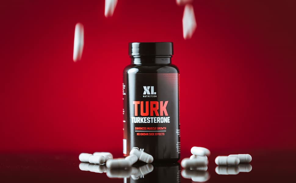 XL Nutrition Turkesterone | Enhance Muscle Growth | 500 Milligrams Ajuga Turkestanica | Vegan Friendly | 30 Servings | 60 Capsules