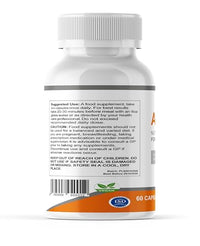 Arialeaf - Nutritional Support for Nerve Health - All Natural - 60 Capsules/Slim Warriors