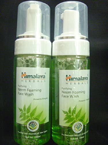 Himalaya Herbals Purifying Neem Foaming Face Wash Prevents Pimples Purifies & Cleanses All Skin Type 150ml