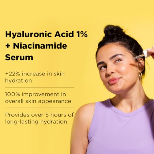 Skin Republic The Hydrating Skincare Set, Ceramide Sheet Mask, Collagen Eye Patches 3 Pairs, Hyaluronic Acid Serum 30ml