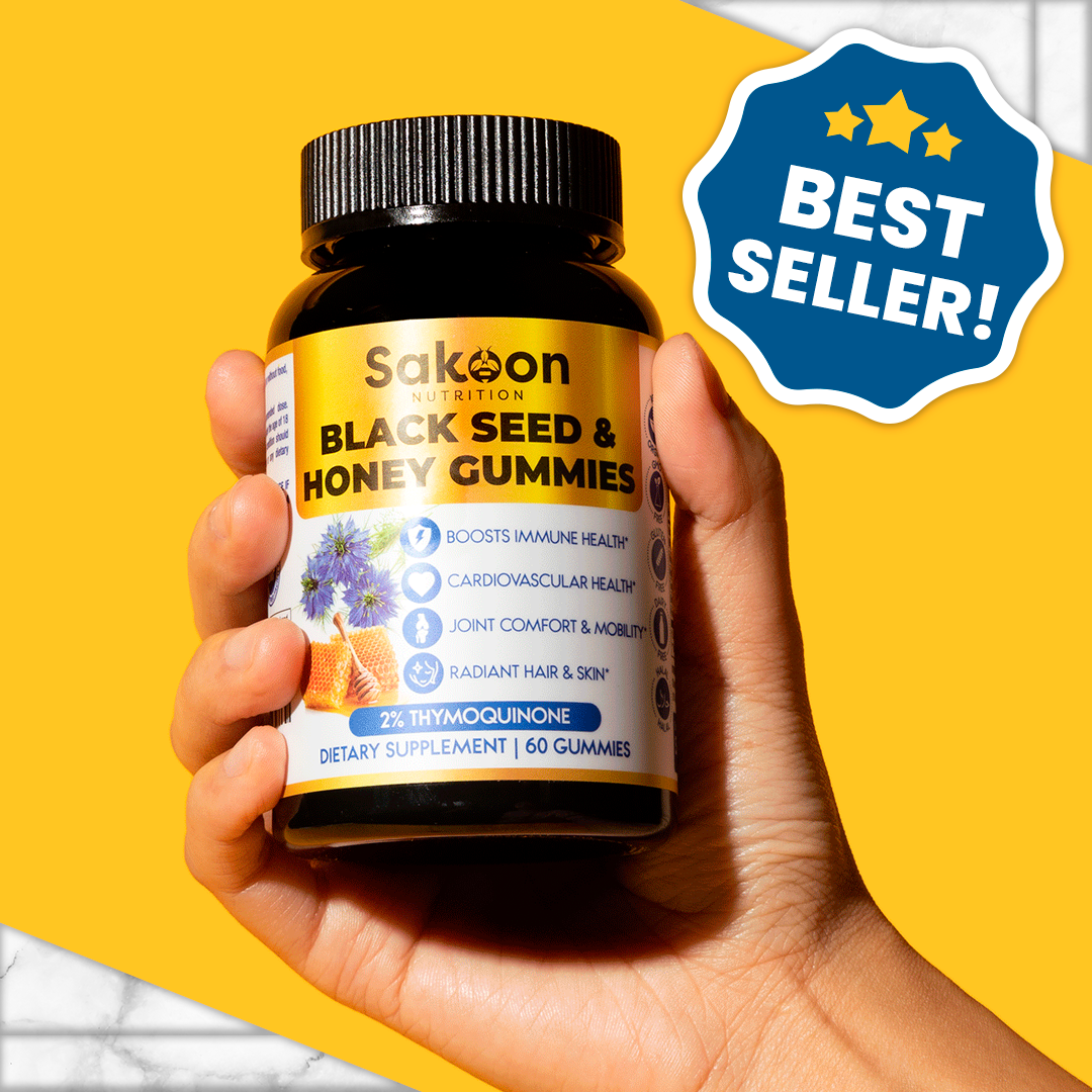 Sakoon Nutrition Black Seed Oil & Honey Gummies