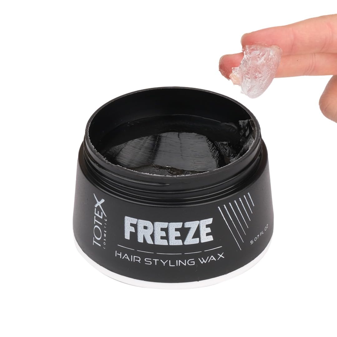 Totex Freeze Hair Styling Gel Wax | Strong Hold Freeze Control 150 ml (Pack of 3)