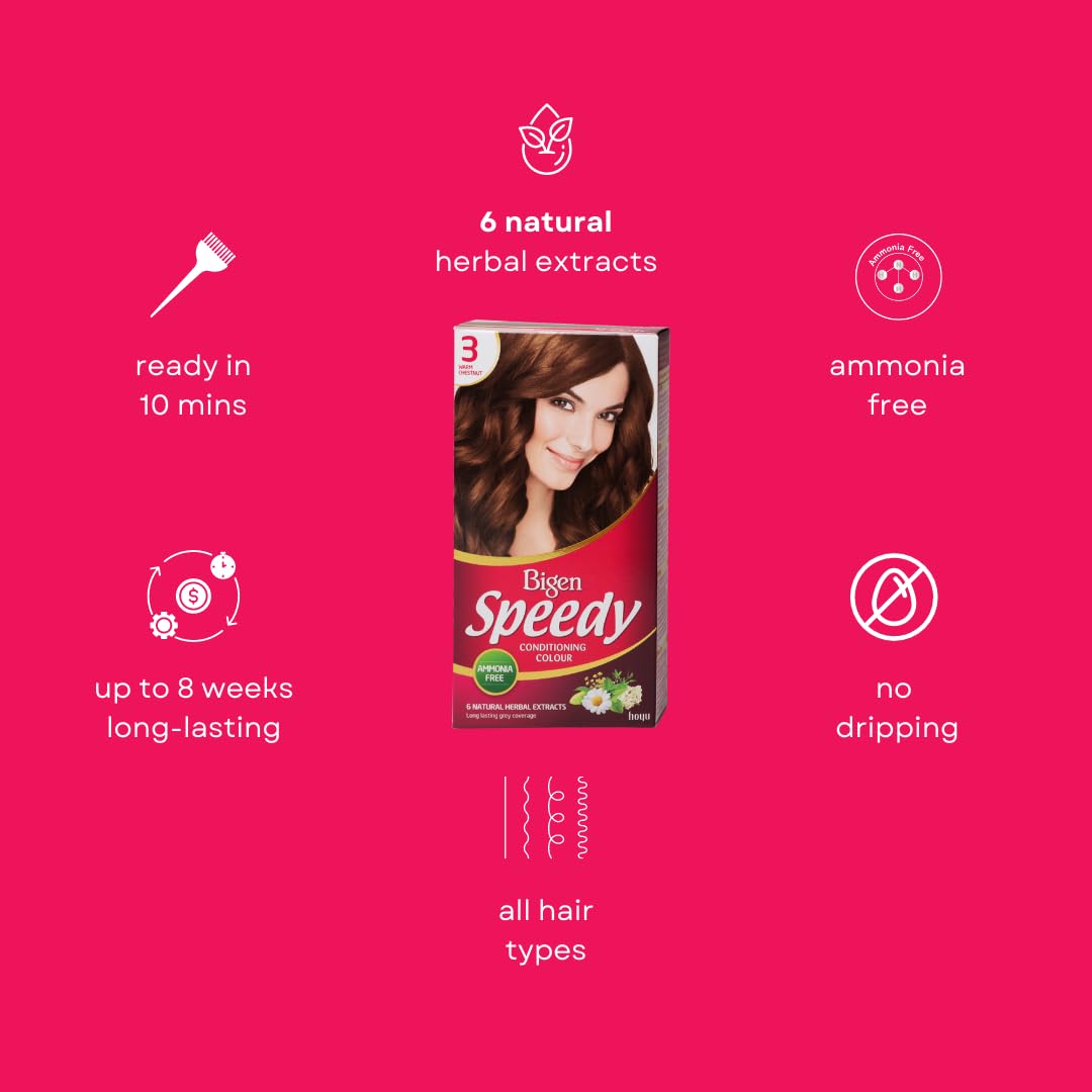 Bigen Speedy Conditioning Colour - 2 - Light Warm Chestnut