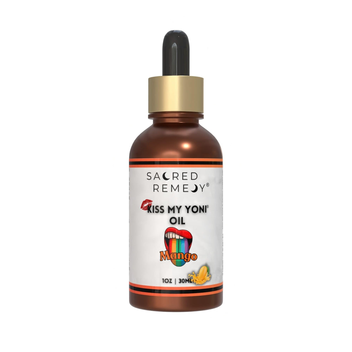 KMY Tropical Mango Yoni Oil – Premium Aromatic Body & Sensitive Area Moisturizer. Targeted Relief for Thigh Chafing and Dryness. Food-Grade, PH-Balanced Vegan Skincare [30ml]
