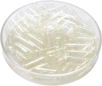 Pure Source Nutrition PSN Clear Gelatin Empty Capsules - Kosher Certified DIY Self Fill Size 00,0,1 with Unique Lock Technology - Gluten Free & Pure Bovine Gel Capsule Pharmaceutical Grade (Clear, Size: 1-2000 Capsules)