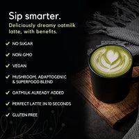 Matcha Fuel SuperLatte - Mushroom, Superfood & Adaptogenic Latte Powder | Energy, Focus & Immunity | Lion's Mane, Reishi, Cordyceps, KSM-66 Ashwagandha | Gluten Free | Vegan | 15 Servings (300g)