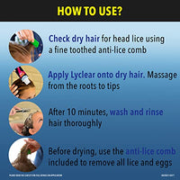 Lyclear Express Treat & Protect Lotion - Kills Head Lice & Eggs – Effective in Just 5 minutes on Head Lice & Helps Protect for up-to 72 hours* – 100ml Lotion Format