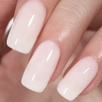Vishine Nude Gel Polish Kit, Sheer Milky Pink Jelly Transparent Gel Nail Polish UV LED Gel Nail gel Polish Varnish Nail Art DIY Saon 6Pcs 8ML