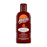 Malibu Sun SPF 4 Bronzing Tanning Oil, 200ml