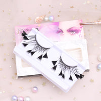 Dorisue Halloween eyelashes Yzma Eyelashes Dsiney Spider eyelashes Firework Feather eyelashes Custom Cosplay Dramatic Extra Long lashes for PartyZ