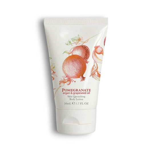 Generic Crabtree and Evelyn | Skin Quenching Body Lotion - Pomegranate with Argan and Grapeseed Oil | 50mL