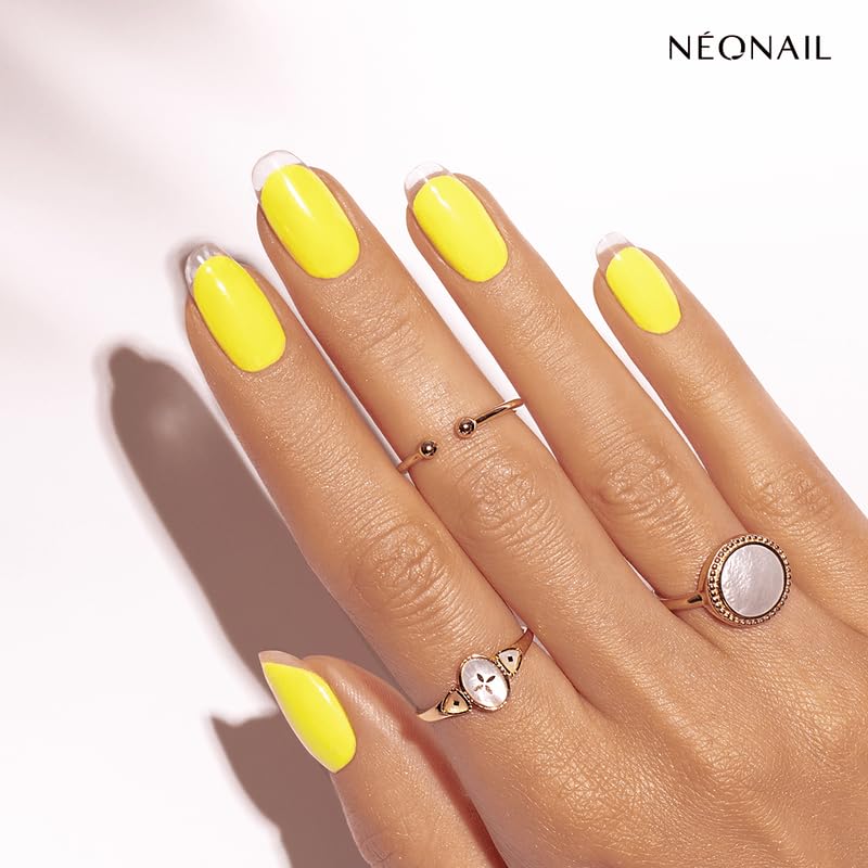 NÉONAIL Gel Nail Polish Base Coat - Rubber Base Manicure & pedicure - Long Lasting Nail Art Manicure - LED UV Nail Lamp Gel - 7,2ml