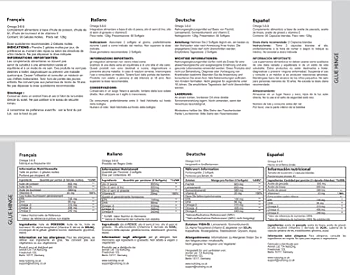 Omega 3 6 9 Triple Strength Fish Oil + Flaxseed Oil & Sunflower Oil - EPA & DHA - High Strength 1000mg - Made in The UK - Omega369 in one softgel by NutriZing - Potent Essential Fatty Acids