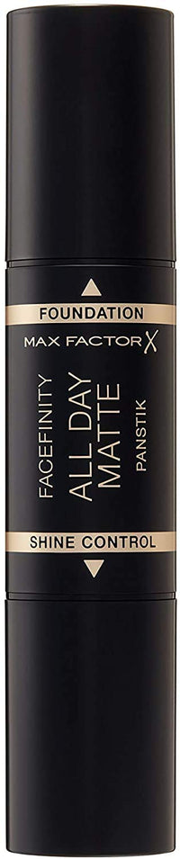 2x Max Factor Facefinity All Day Matte 2in1 PanStik Foundation 45 Warm Almond