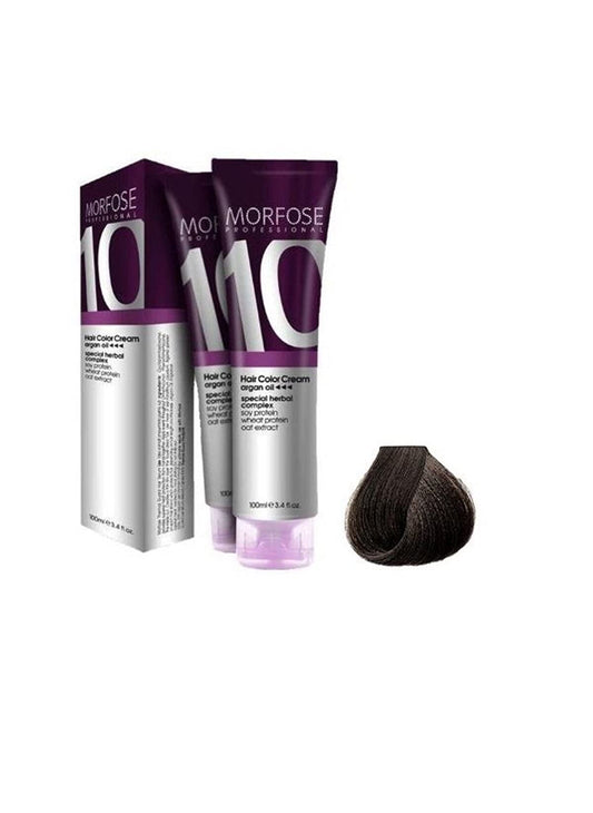 Morfose 10 Professional Hair Colour Cream 100 ml, No. 6.3 Dark Auburn Dore