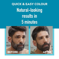 Just For Men Just for men Moustache & Beard Dark Brown Dye, Eliminates Grey for a Thicker & Fuller Look M45