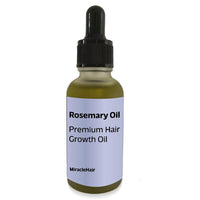 MiracleHair Premium Rosemary Oil For Hair Growth - for Hair Growth & Hair Thickening - Hair Loss Prevention - UK Based Brand