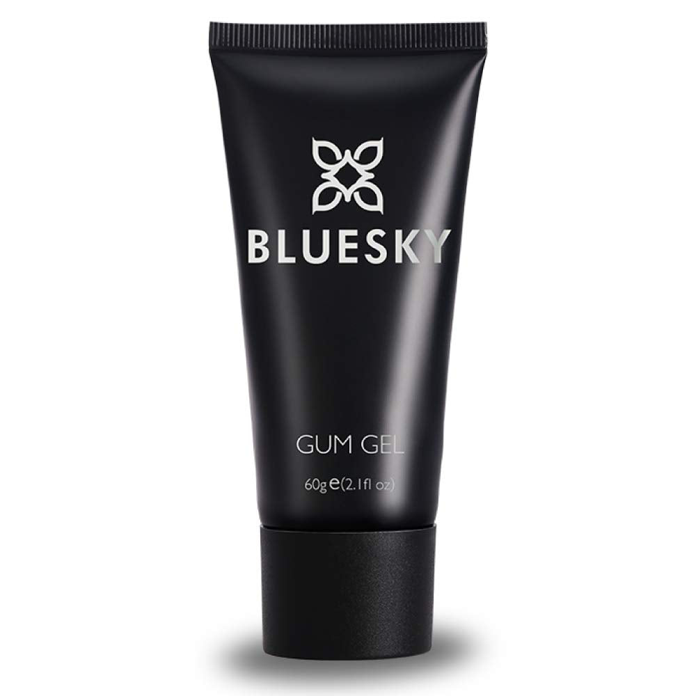 BLUESKY Bluesky Poly Gel/Gum Gel (UV/LED Gel Nail Polish) For Poly Gel Nail Kit, Clear, 60 g